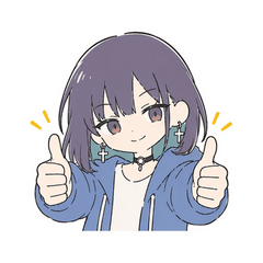 後輩の城目ちゃんスタンプ　02パステル