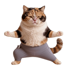 Meaw Tri Color Tight Fit [No Text]
