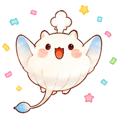 包子エイのふわふわ動く日常