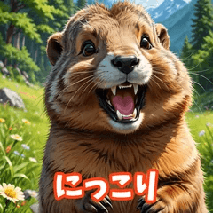 マーモットの日常01