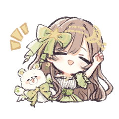 月神せれなスタンプ