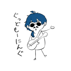 白いあんこスタンプ