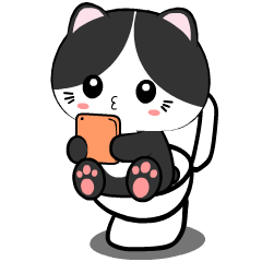 Baby Tuxedo Cat 8 : Effect stickers