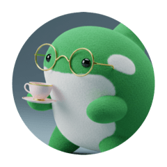 眼鏡をかけたシャチプレミアム