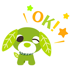 うごく！お茶犬の日常スタンプ