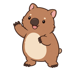 ウォンバットのコムギ ほっとひと息
