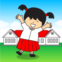 Pang Cutie Red Skirt Girl V.2