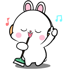 Lovely Rabbit 3 : Effect stickers