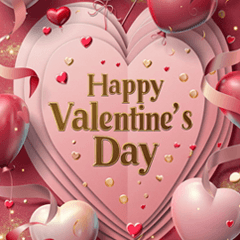 飛び出す！！バレンタイン♡らぶメッセージ