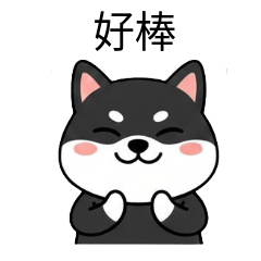 Black Shiba Inu expressions