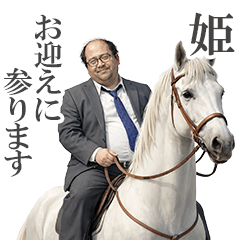 白馬の王子様❤