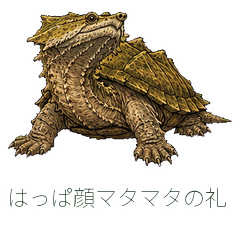 はっぱ顔マタマタの礼