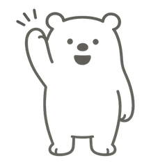 Peaceful  White Bear