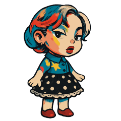 32種キュートなピコリ でか文字毎日使える1