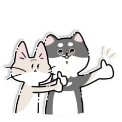 うにゅすなかわいいスタンプ