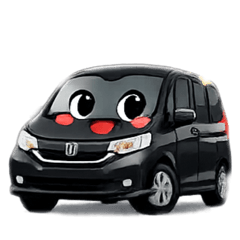 ミニバン・言葉はいらない愛車スタンプ