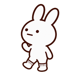 ポンコツうさぎ。【靴下】2