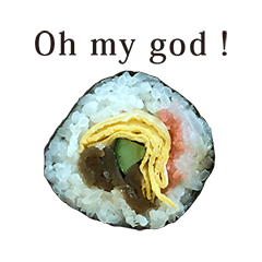 巻き寿司　と　英語　English