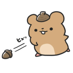 ぐりハムくんとどんパンくんスタンプ Vol.1