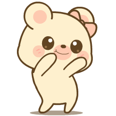 Mini Bear : Pop-up stickers