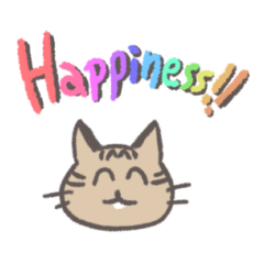 毎日ねこスタンプ（元気）