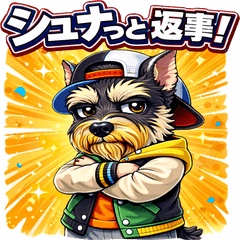 シュナっと返事！仲間内ノリ