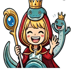 She is the queen of eels.