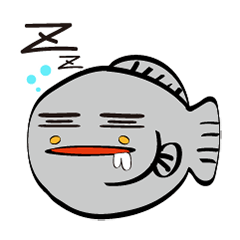 The strange fish&#39;s expression everyday