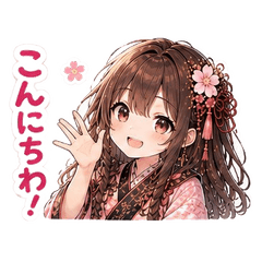 いろはの日常スタンプ 第1弾