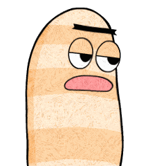 Crayon Worm : Animated Stickers