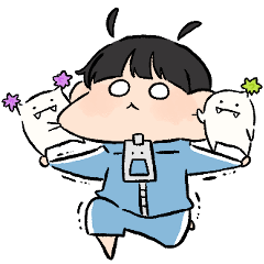 ぐうたらぐで太郎。