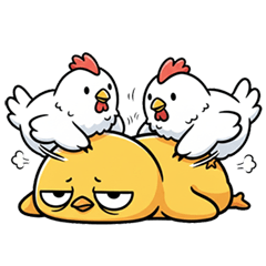 Round-headed chick (no tex)