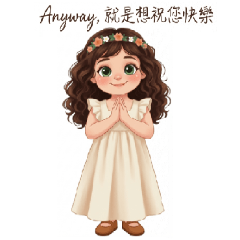 Festival Celebration Girl