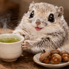 エゾモモンガ　日常会話