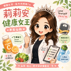 Lilian's Healthy Queen Stickers