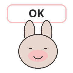 動く疲労うさぎ