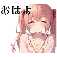 女の子の日常スタンプ♡②