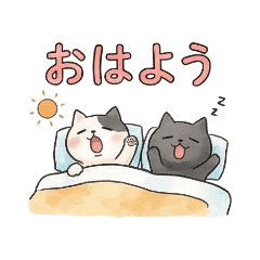 -ねむねむ白黒ねこの日常-
