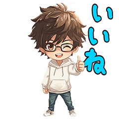 krowキャラクタースタンプ