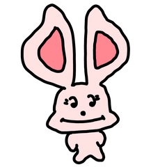 a squirrel disguised as a rabbit