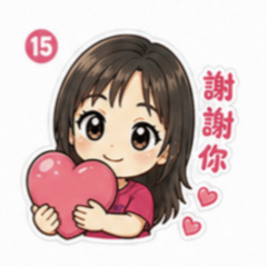 EUNICE Daily chibi stickers