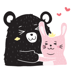 Warm Bear and Sweet Rabbit