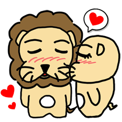 cute fat lion "leo mo" Part 2 (no word)