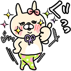 うさもかちゃん63【オノマトペ(擬音語)】