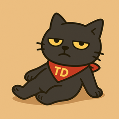 Tangduan the Lazy Cat