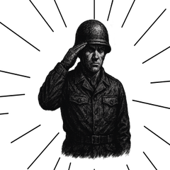 軍人×兵士の日常会話3(戦場のひと言会話)