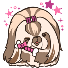 陽菜のご挨拶スタンプ