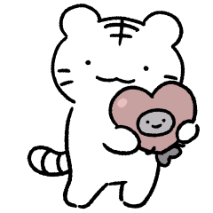 ホワイトタイガーとブラックタイガー6