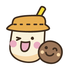 Cute Pearl Milk Tea & Tiny bubble