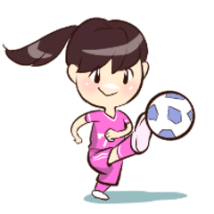 みんな可愛く女子サッカー